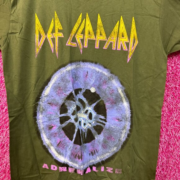 Def Leppard Adrenalize Album Cover Heavy Metal Band Tee M - Picture 2 of 4